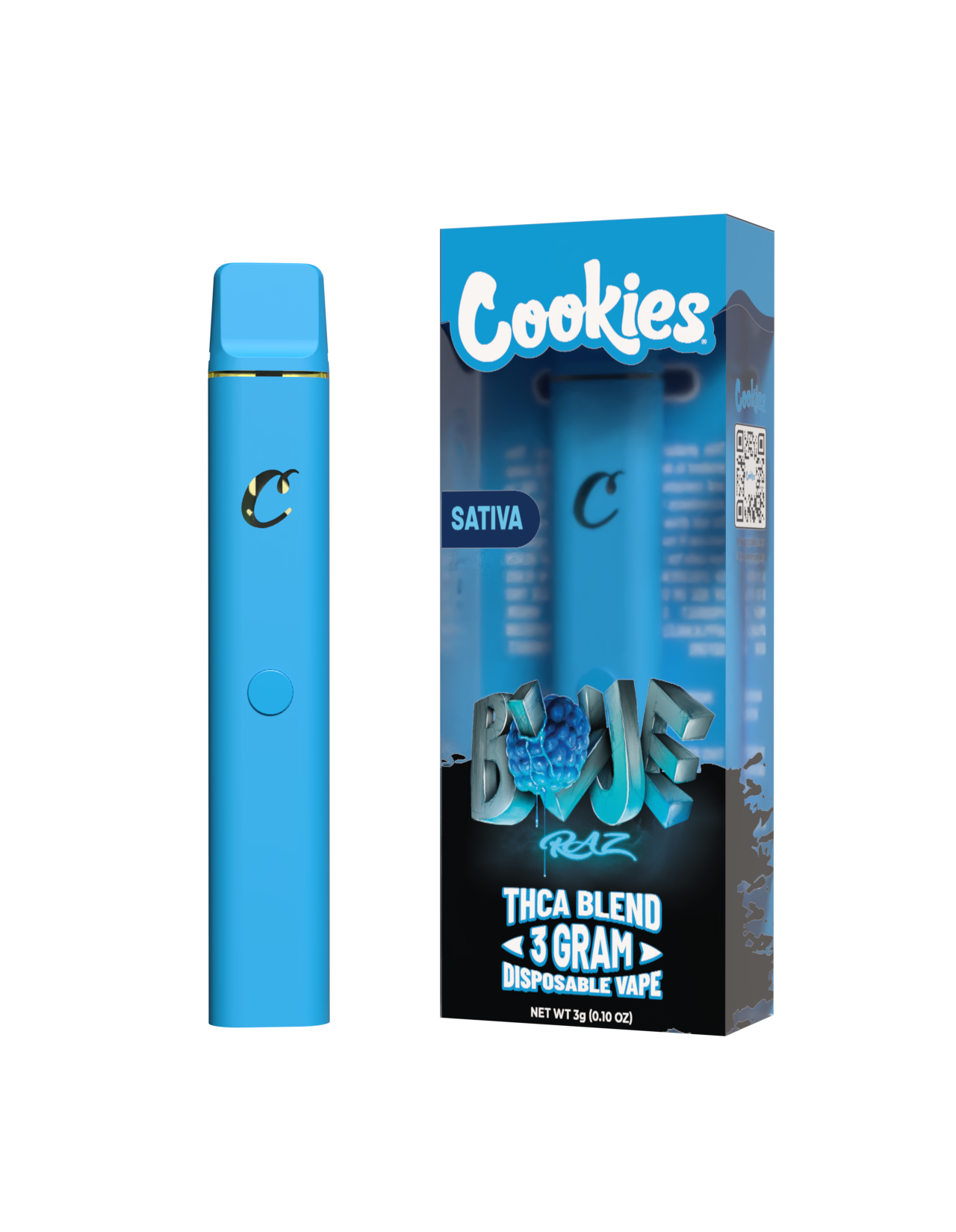 Blue Razz 3g Disposable