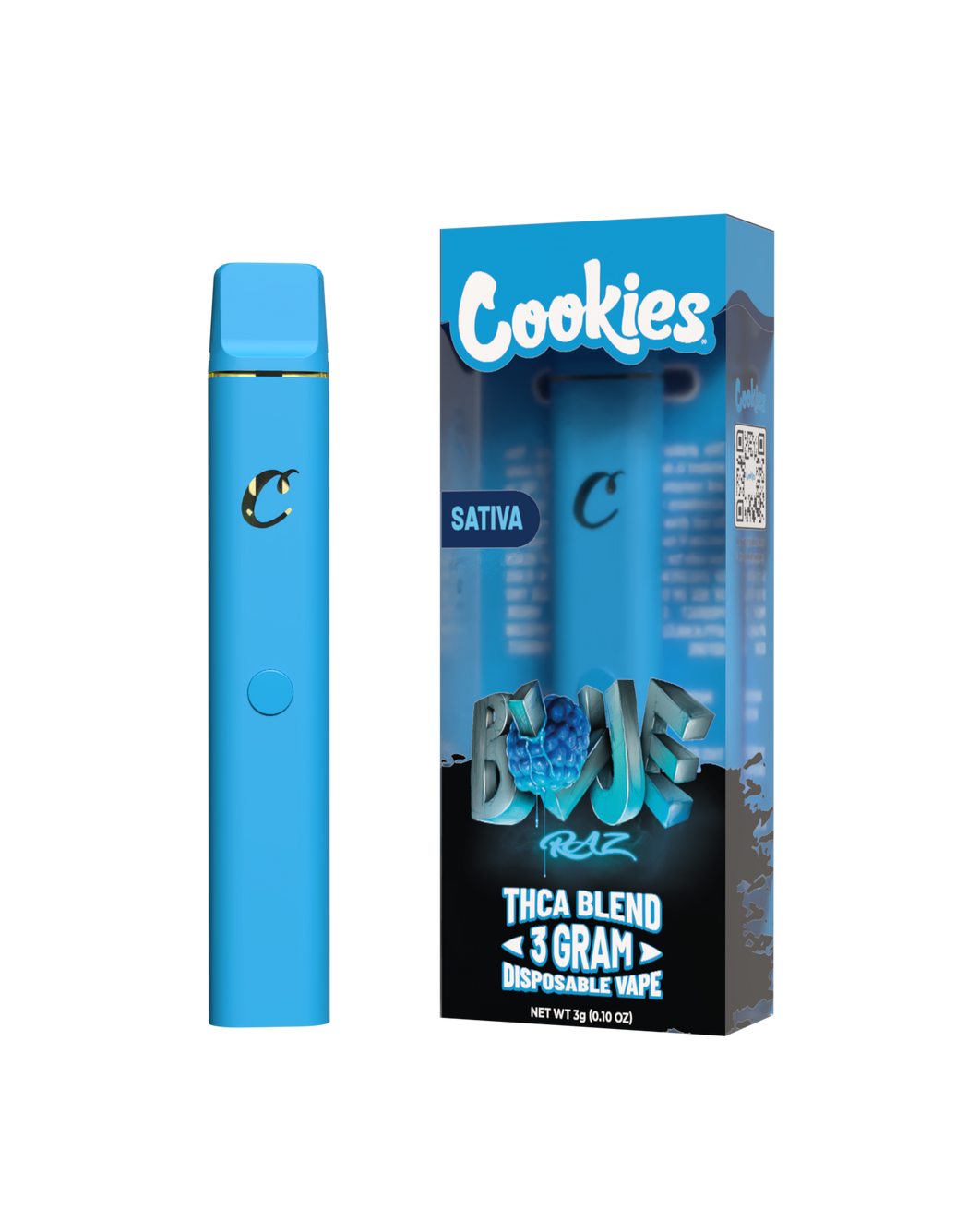 Blue Razz 3g Disposable