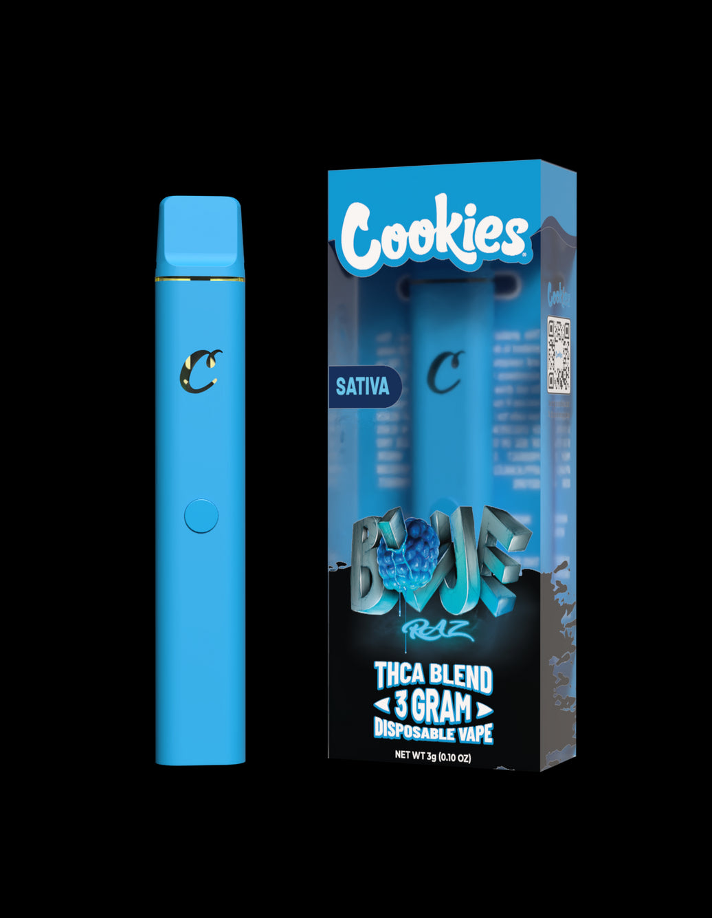 Blue Razz 3g Disposable